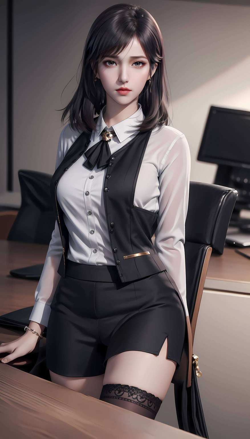 搭配上咱们的国漫女神徐欣而是融合了徐欣AI绘图壁纸的神奇之作
