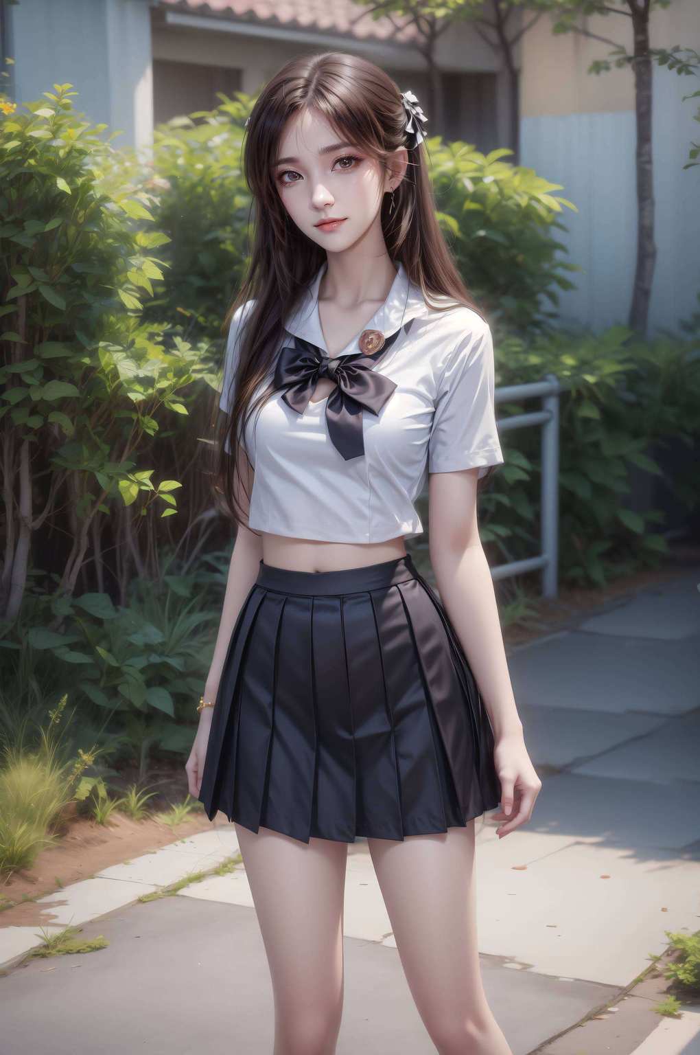乃AI绘图之妙笔显国漫之美姿