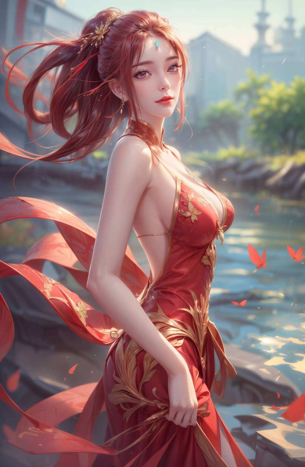 美女神韵电脑间动漫壁纸映幻境