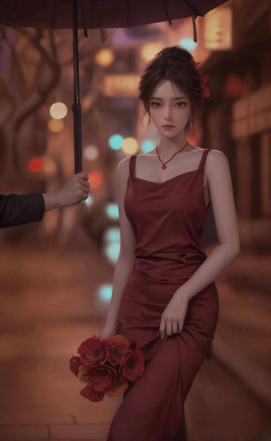 唯美又不失灵动还能让你每天和火灵儿这位国漫女神亲密互动