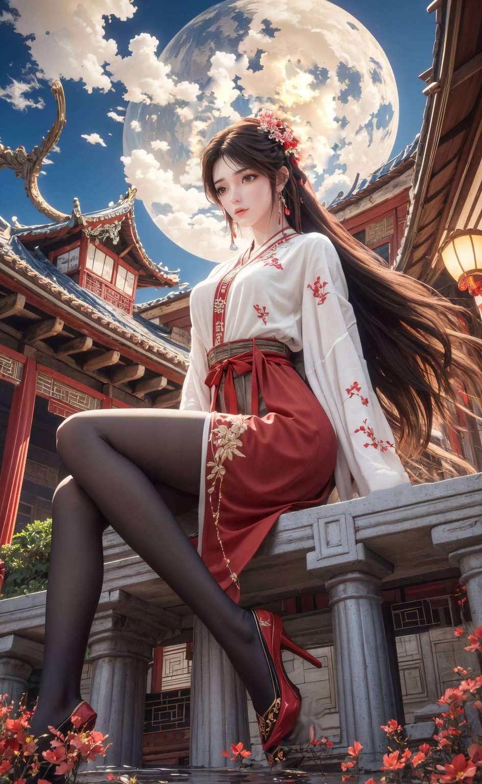 这位国漫界的女神都仿佛是电脑屏幕上的一抹亮色