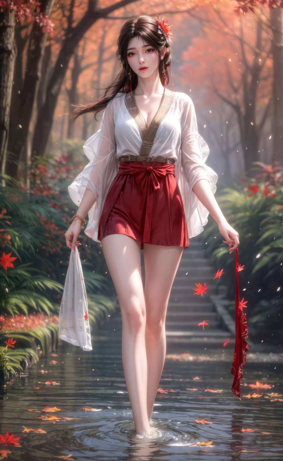 今天给大家带来一场视觉盛宴！你瞧这款“荒和火灵儿站一起壁纸”美得让人忍不住想要截图当壁纸