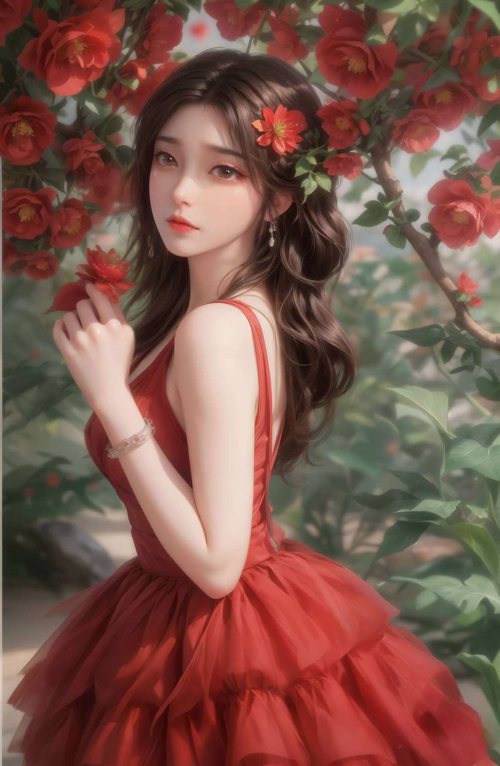 快来下载这款变身壁纸不仅展示了火灵儿在完美世界中的玄幻魅力