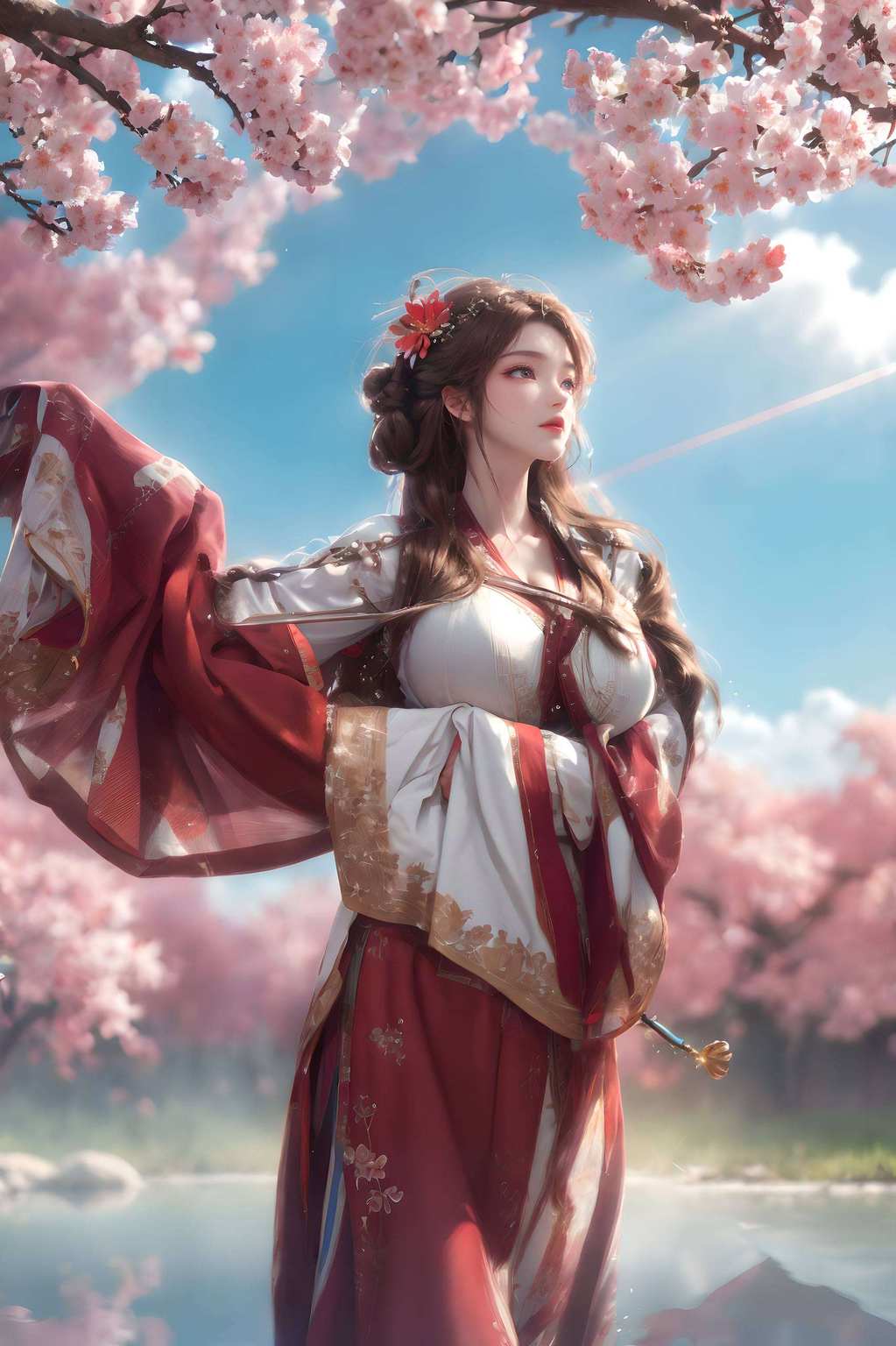 壁纸映美眷世间瑰丽图