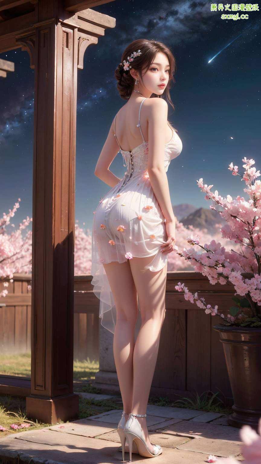 她的美丽令人神往嘿！各位电脑桌面控们
