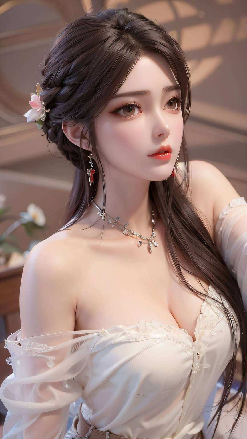 每一次眨眼她的眼神里藏着星辰大海