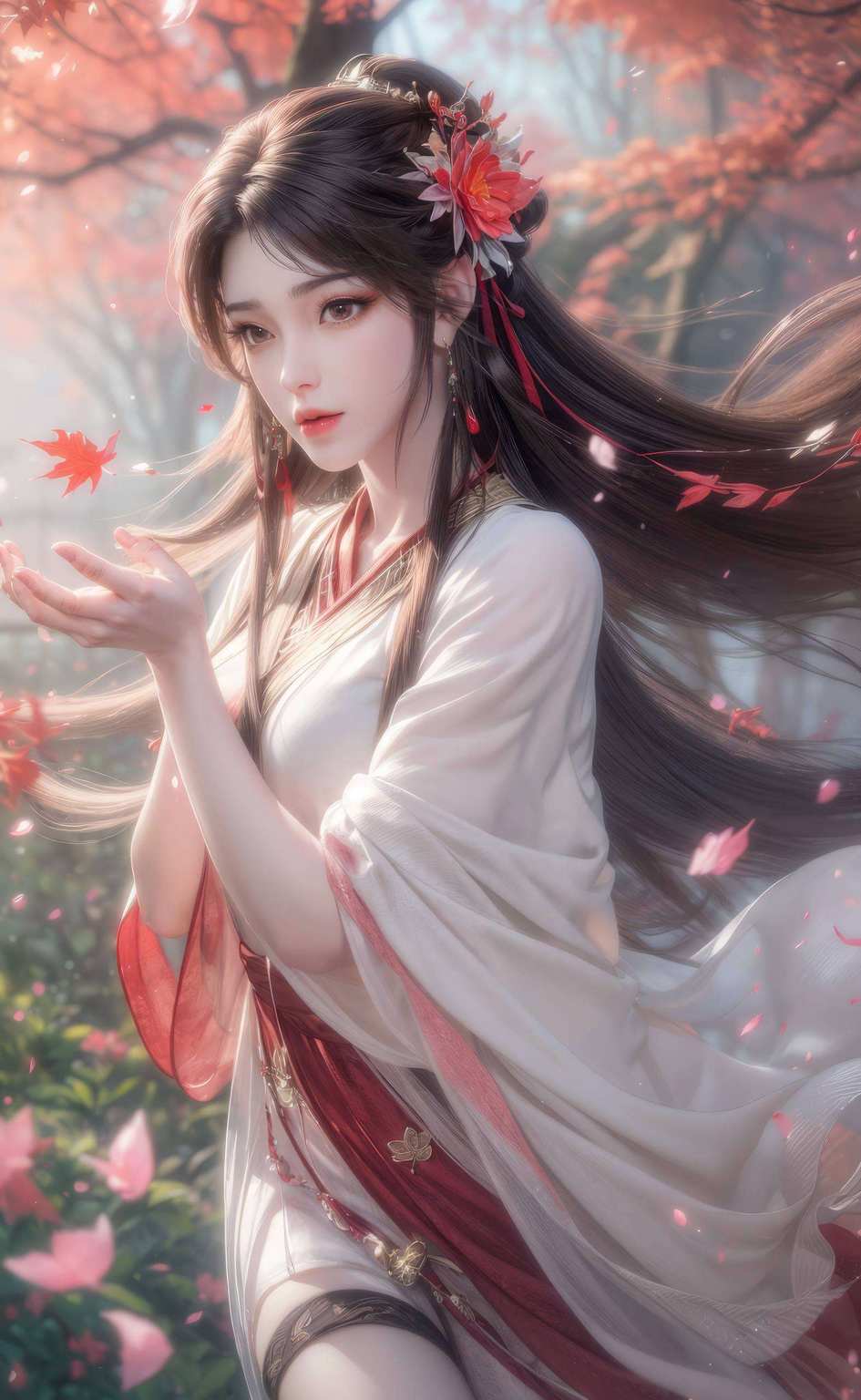 而火灵儿则是国漫界的甜美担当一笑起来