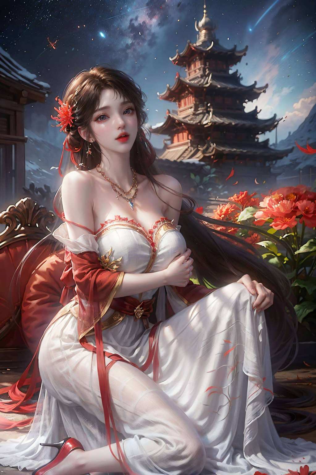 玄幻美女尽收眼石吴游历奇幻境