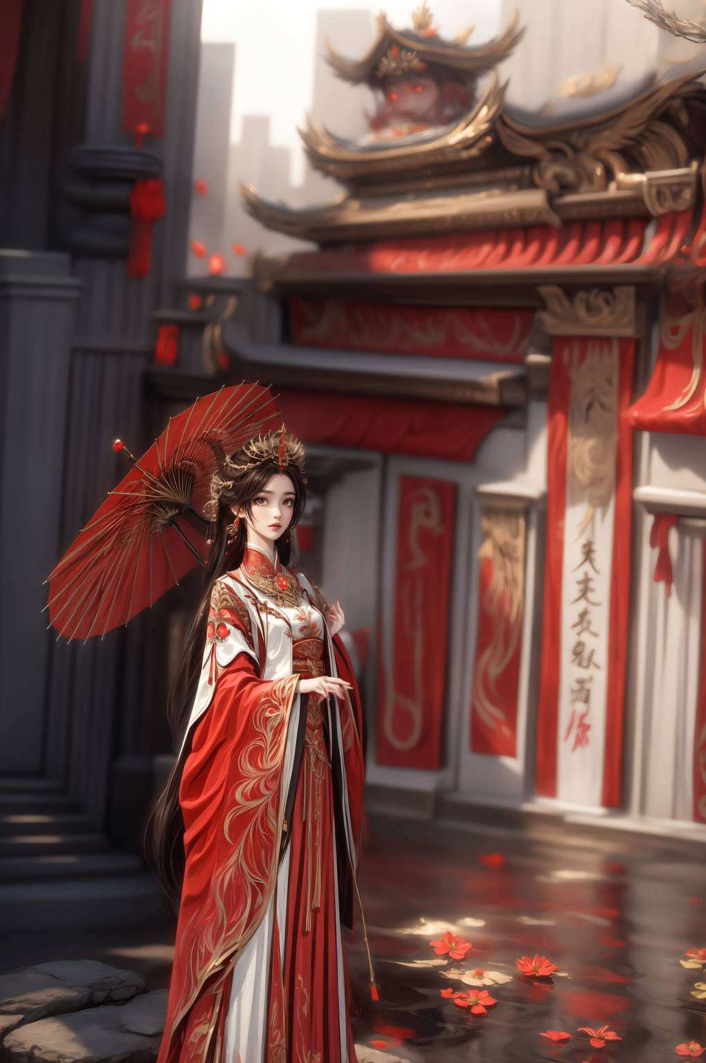 石昊头像映碧火火灵儿翩翩舞