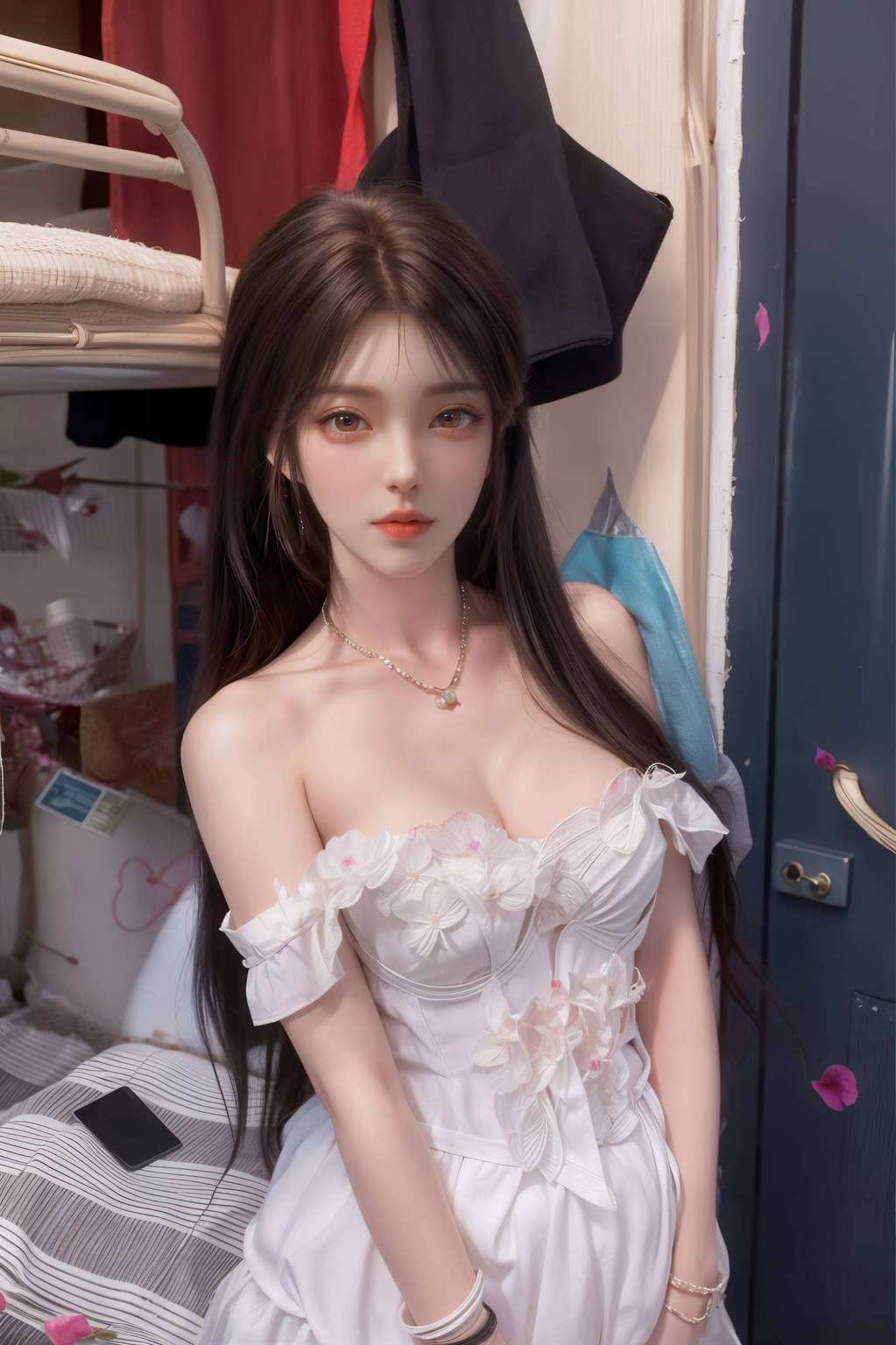 小时候的火灵儿活泼可爱如同电脑屏幕上跳动的火焰