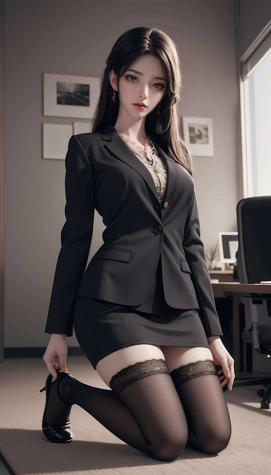 我都忍不住想笑还调皮捣蛋呢？每次看到她的动漫美女壁纸