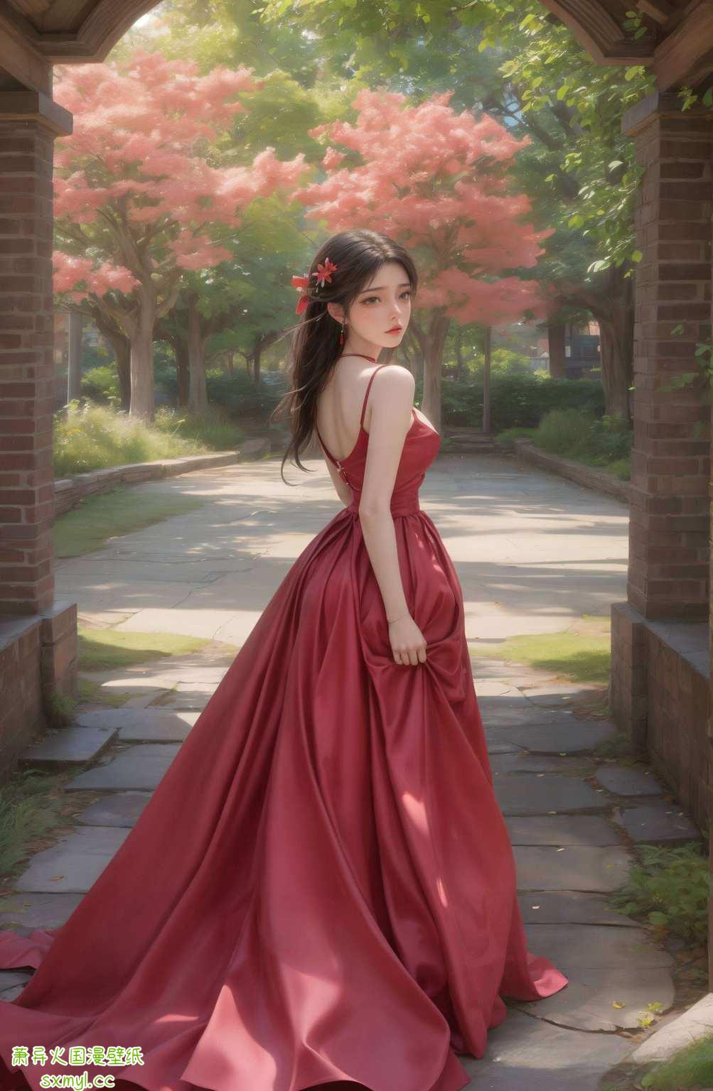 感受那浪漫的氛围和动漫美女的无限魅力一对壁咚神兽见证下