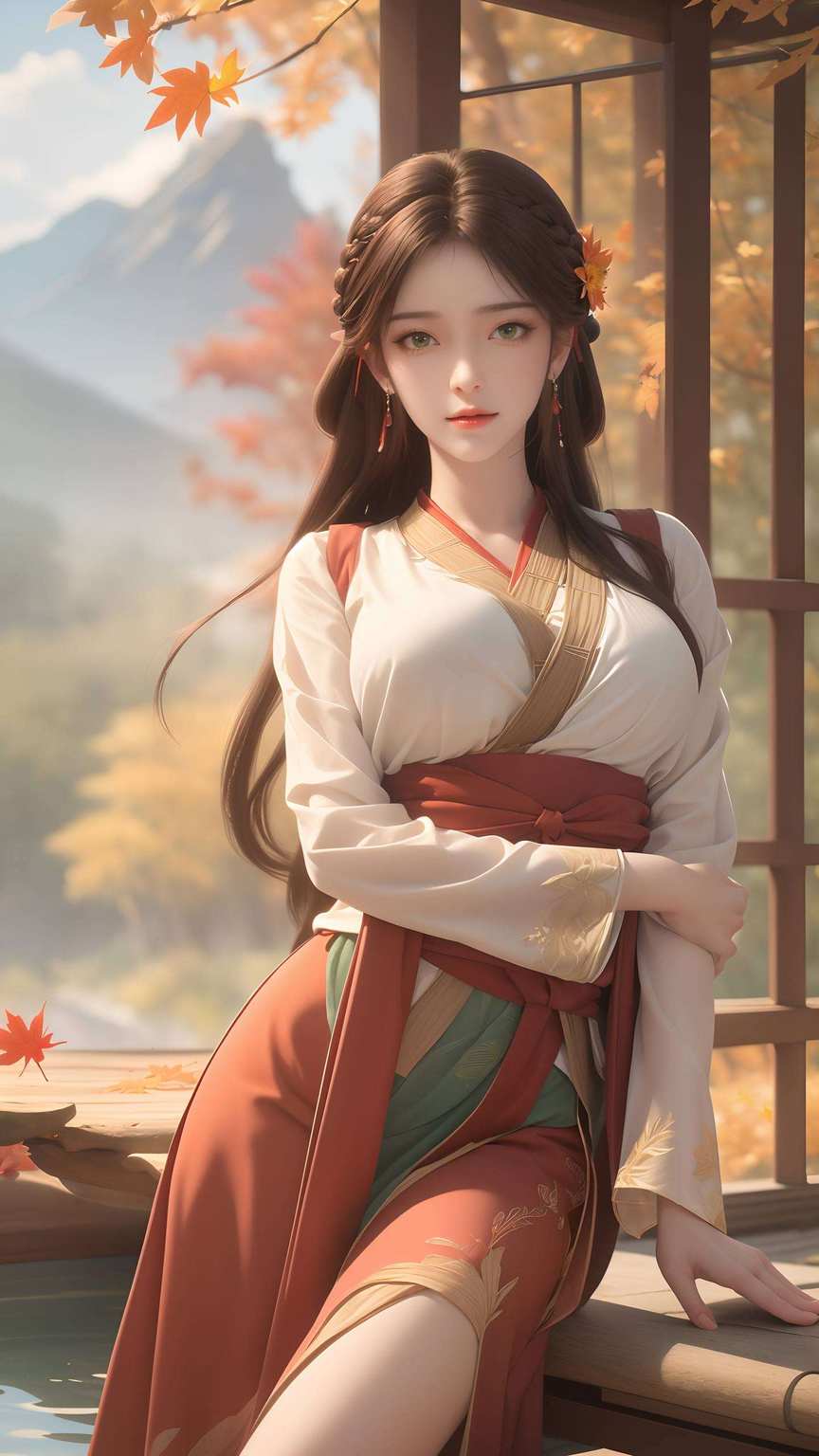 祈福装束的她是国漫美女中的璀璨明珠翩翩舞动在完美世界的国漫女神