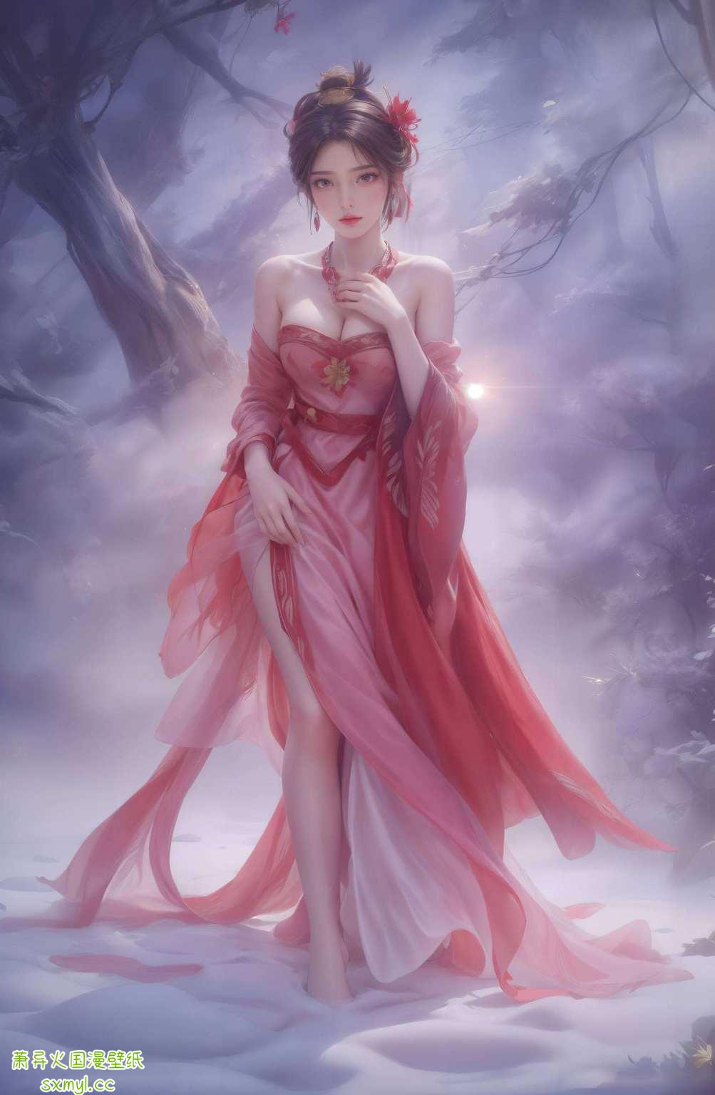 还能让你的电脑瞬间变身玄幻仙境火灵儿火桑女