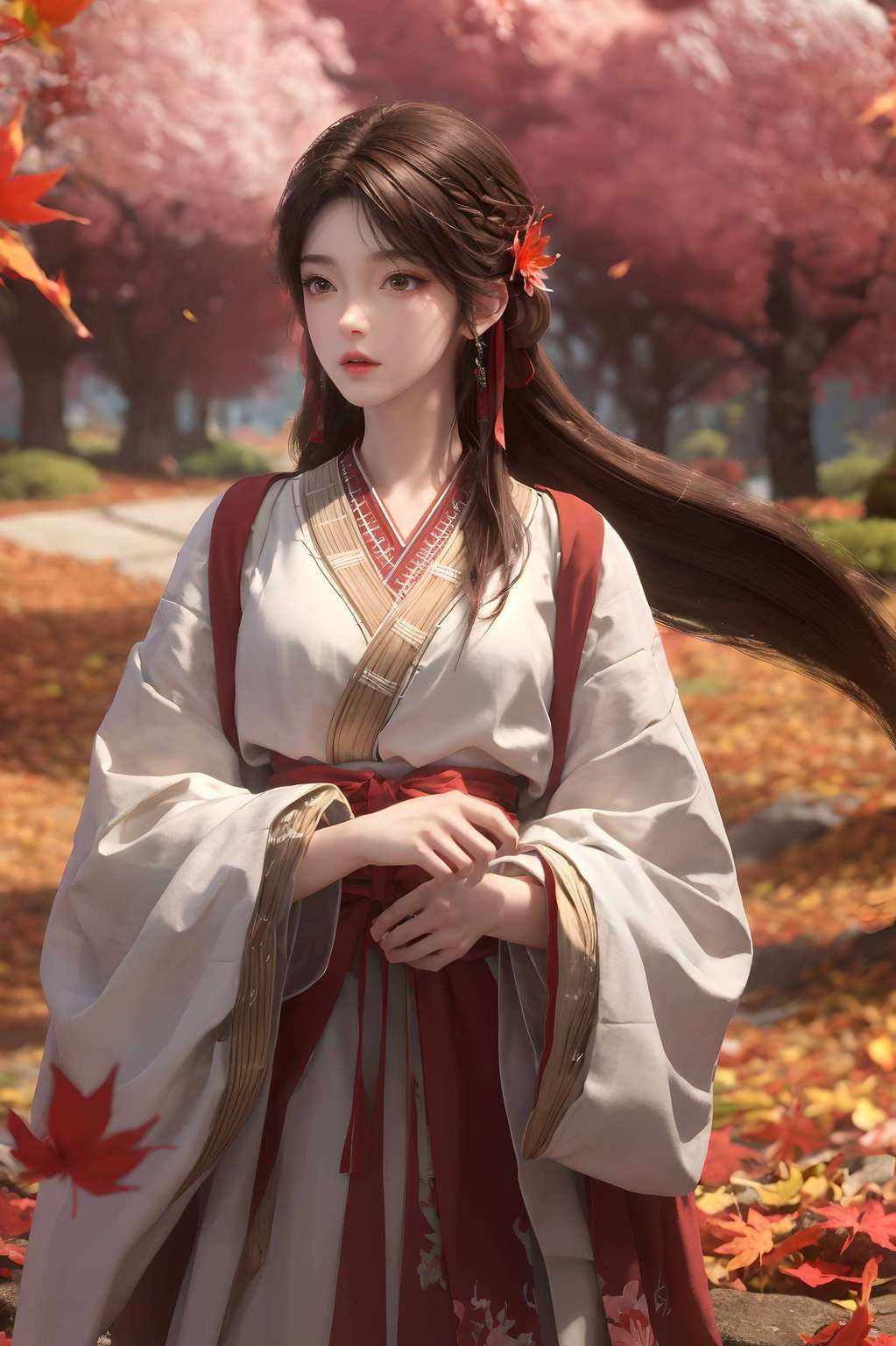 玄幻意境入眼帘少女翩翩高清现