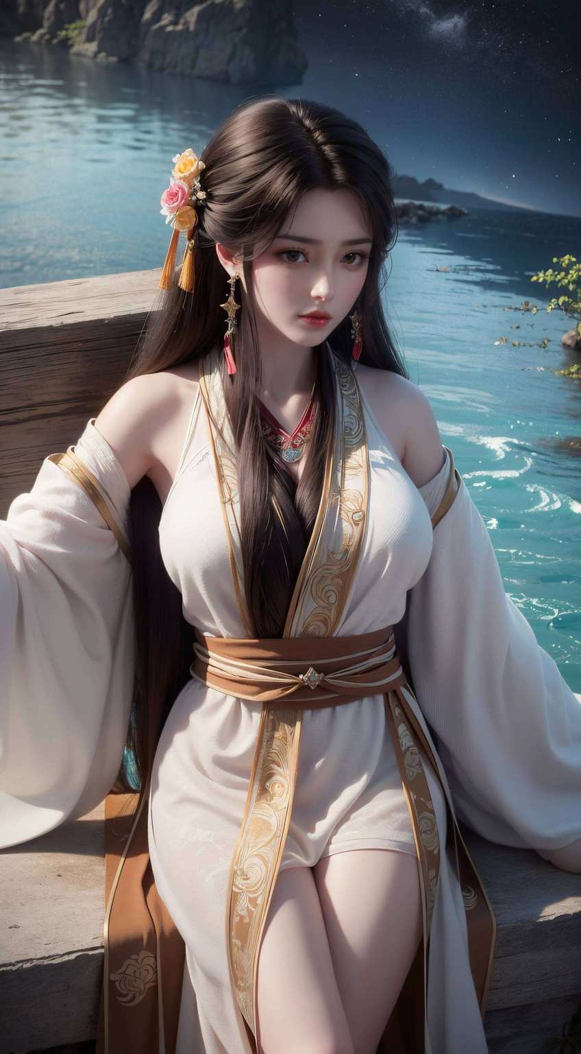 动漫美女火灵儿简直让人一见钟情