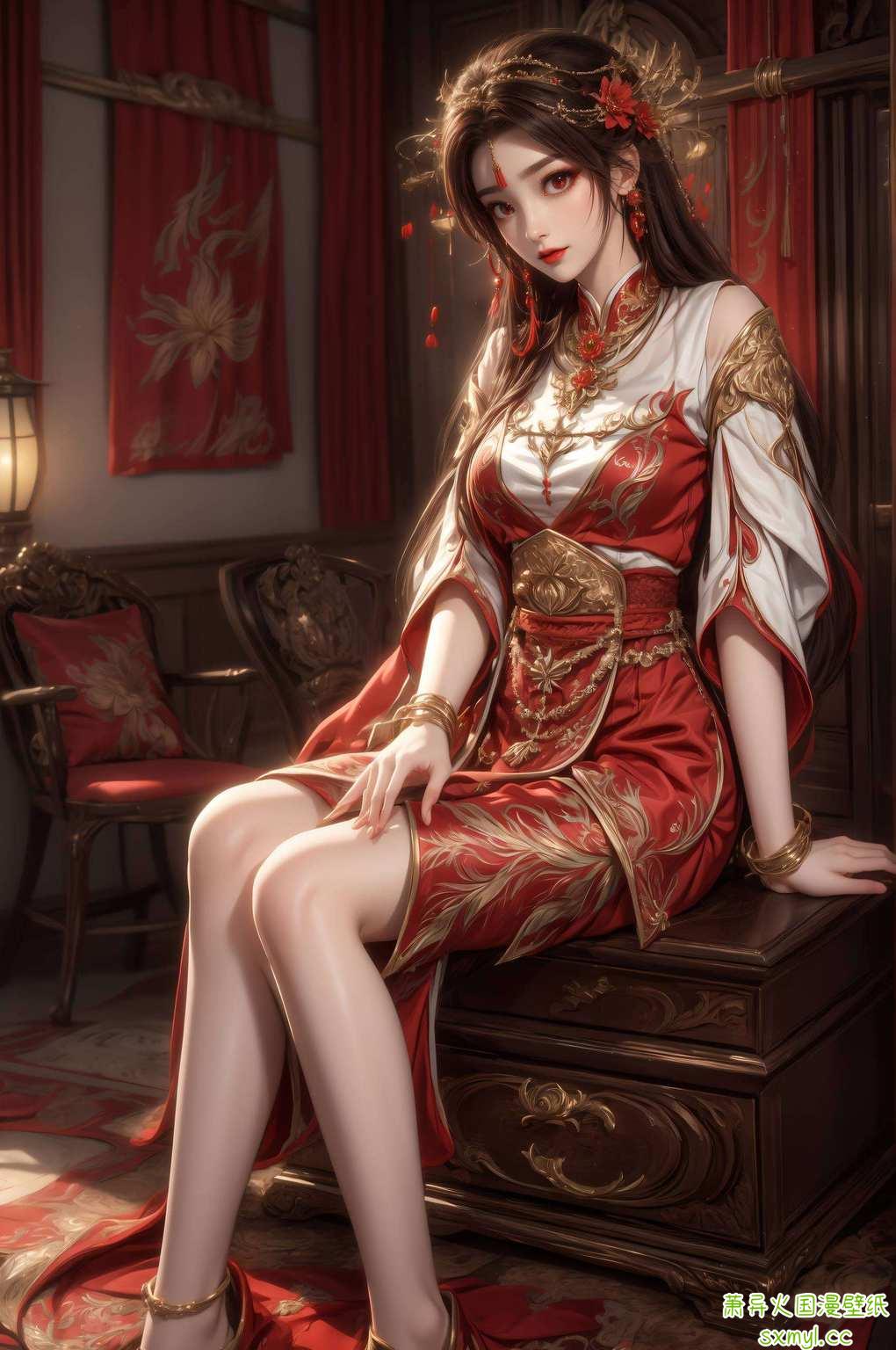 动漫女神、动漫美女齐聚一堂国漫女神火灵儿翩翩起舞