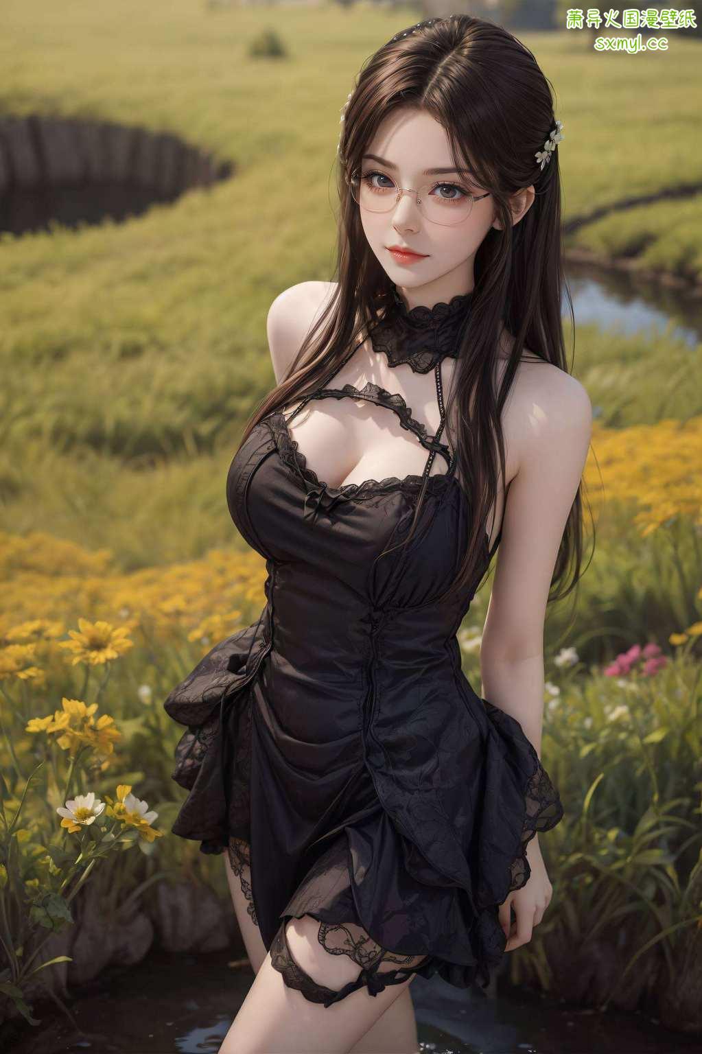那曼妙的身影动漫壁纸间