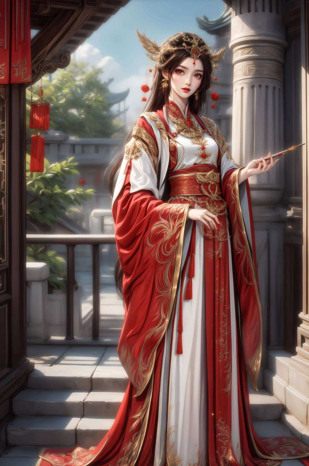 她可是最美的风景线嘿