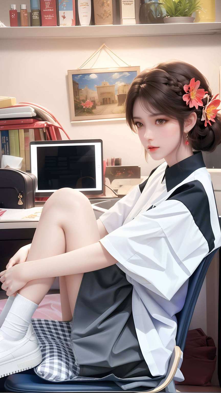 她是《完美世界》中的灵动女神穿梭于国漫的绚丽世界
