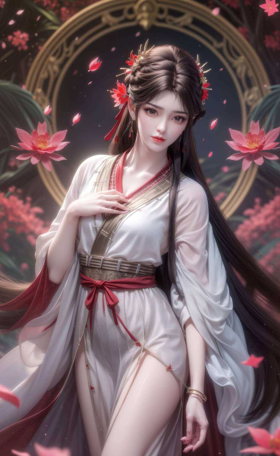 完美世界的风采在她身上展现得淋漓尽致！瞧瞧这火灵儿简直是个国漫美女界的“颜值收割机”！嘻嘻