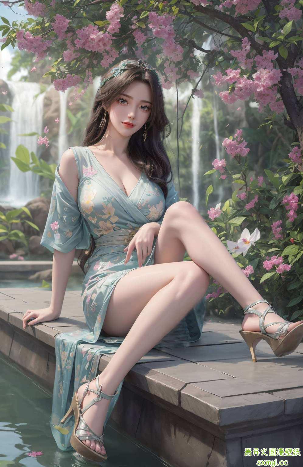粉色控们看过来！这高清动态柳神壁纸竖屏简直是梦幻般的完美世界壁纸！融合了国漫女神的独特魅力