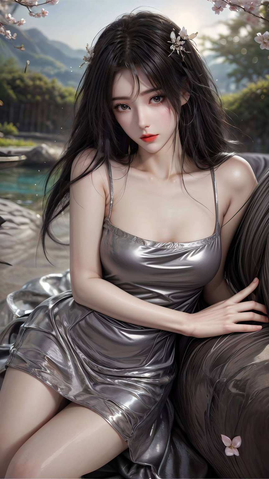 美得让人忍不住多看一眼完美世界的国漫女神就在你的电脑屏幕上翩翩起舞