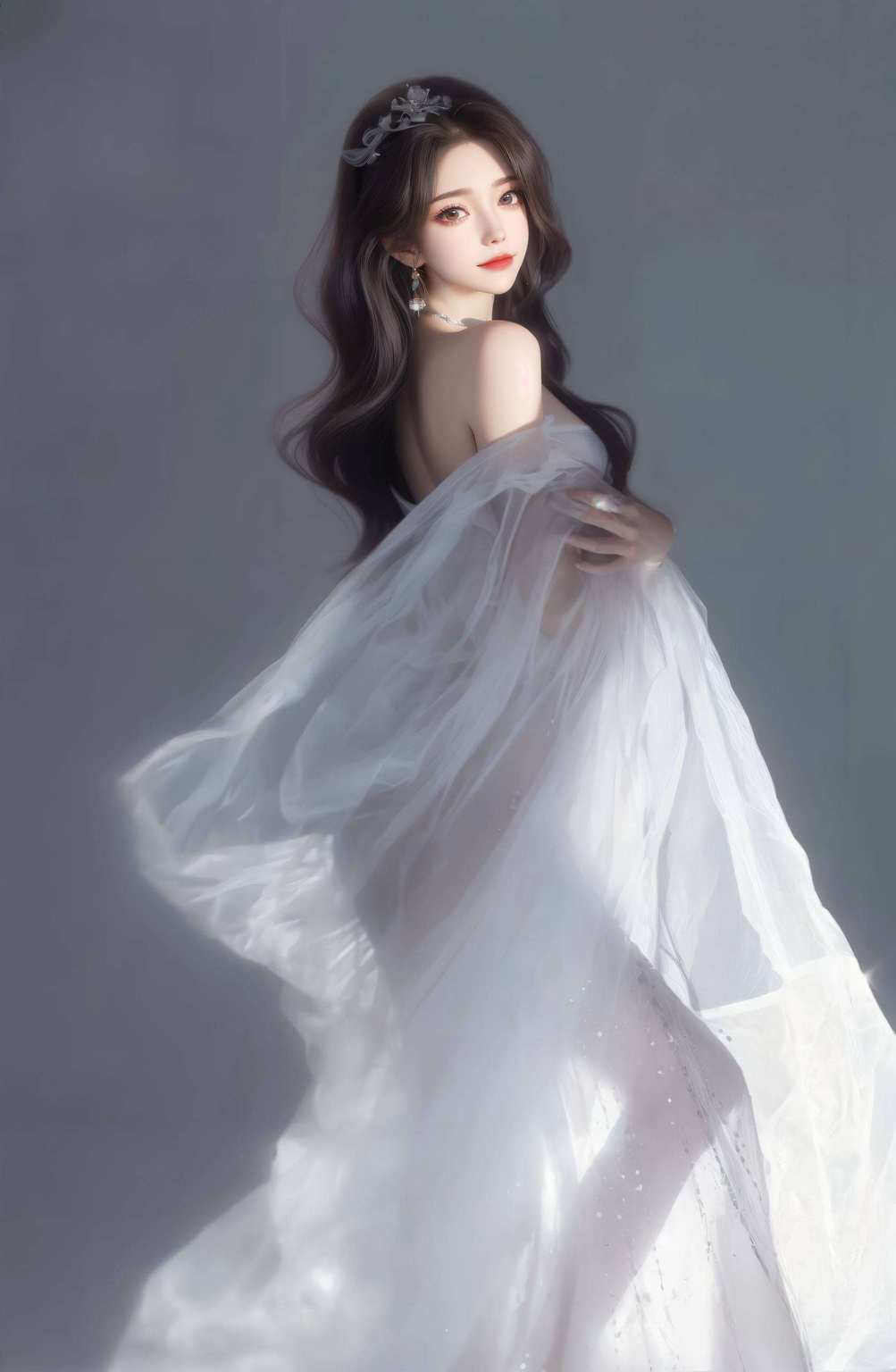 如完美世界中所见宛若仙子