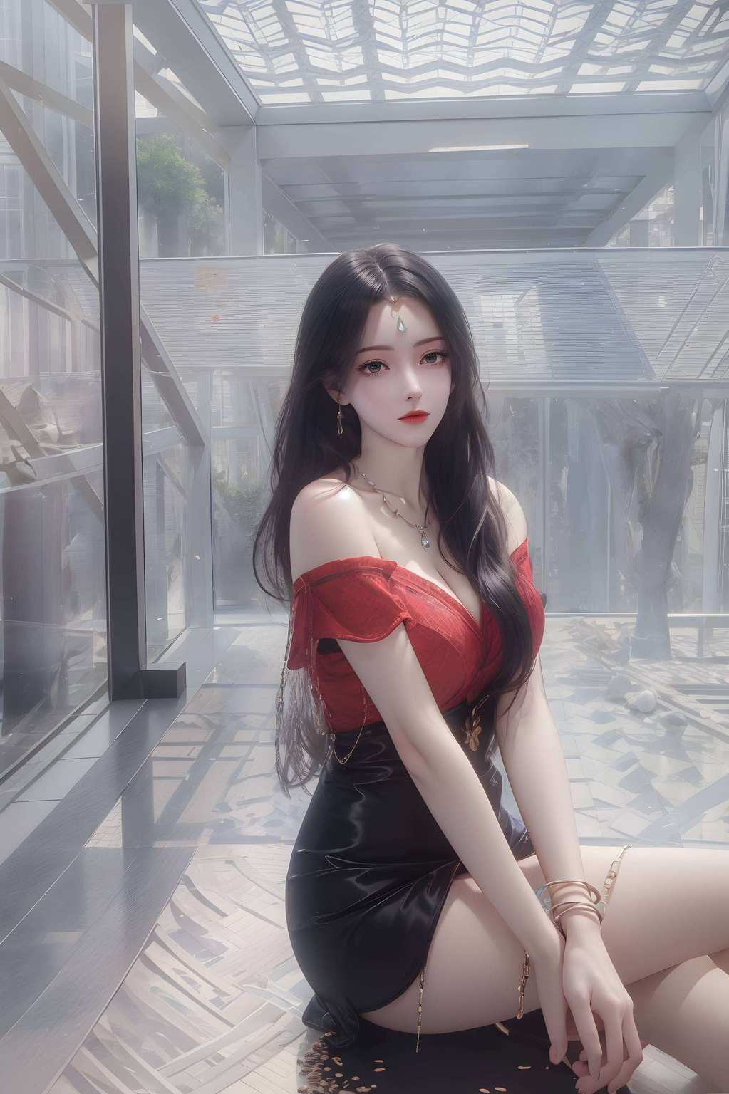 不仅美得让人心醉这位国漫女神