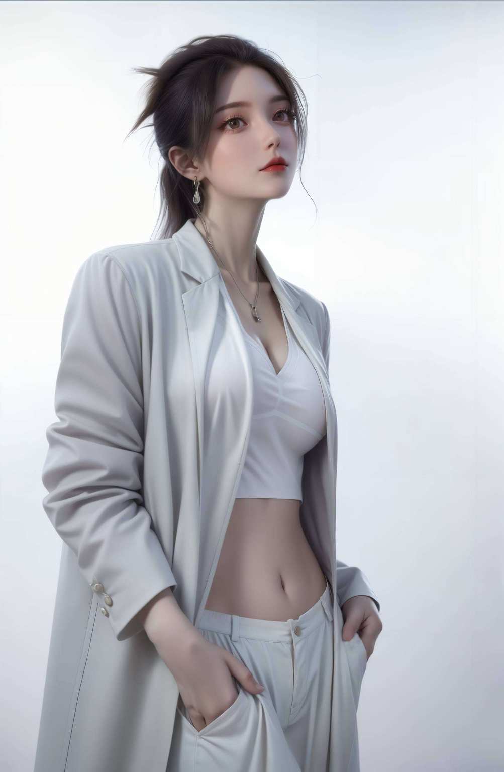 简直是电脑桌面的视觉盛宴！动漫女神们是不是想想都激动呢？再配上那些梦幻的玄幻元素