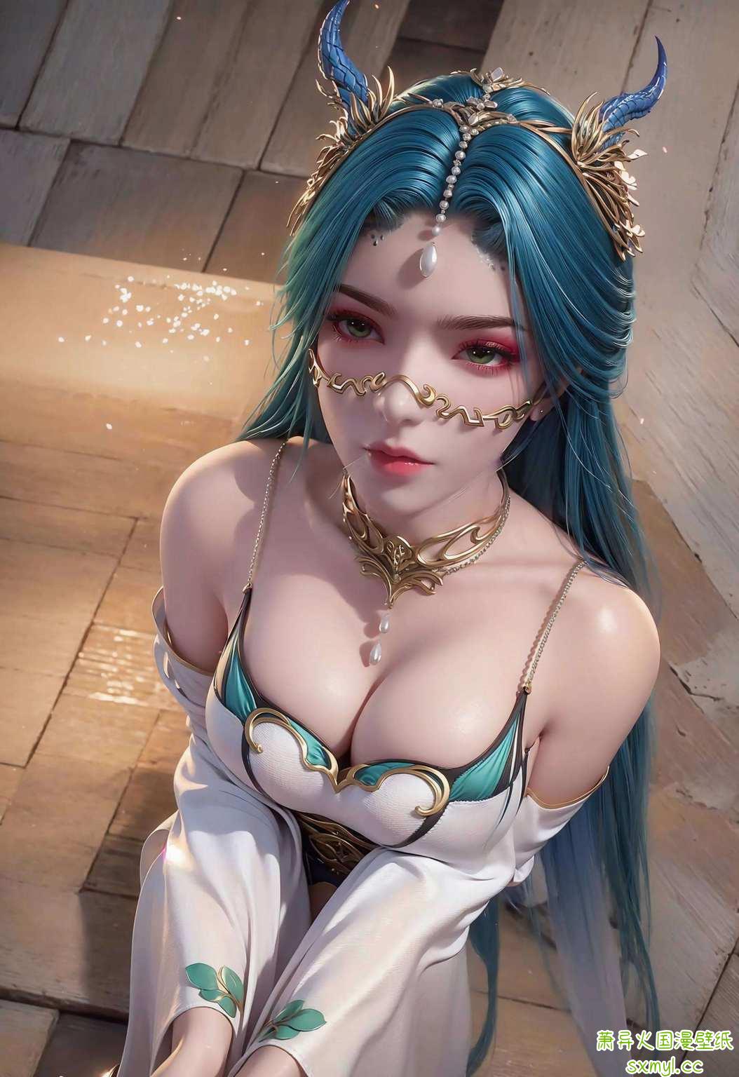让你的电脑也变成玄幻的国漫女神秀场！龙鳞闪闪