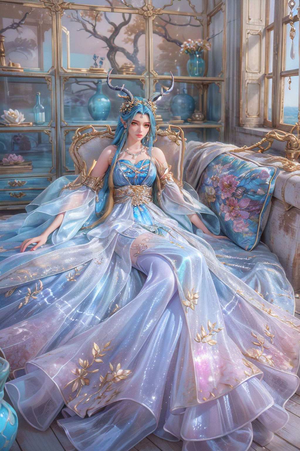 一身玄幻气息龙女尊！她是完美世界的绝世佳人