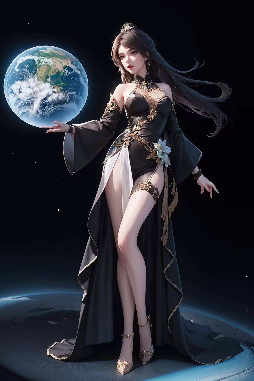 不管是用来装饰你的Win10桌面看到星月魔女那神秘的眼神和飘逸的长发