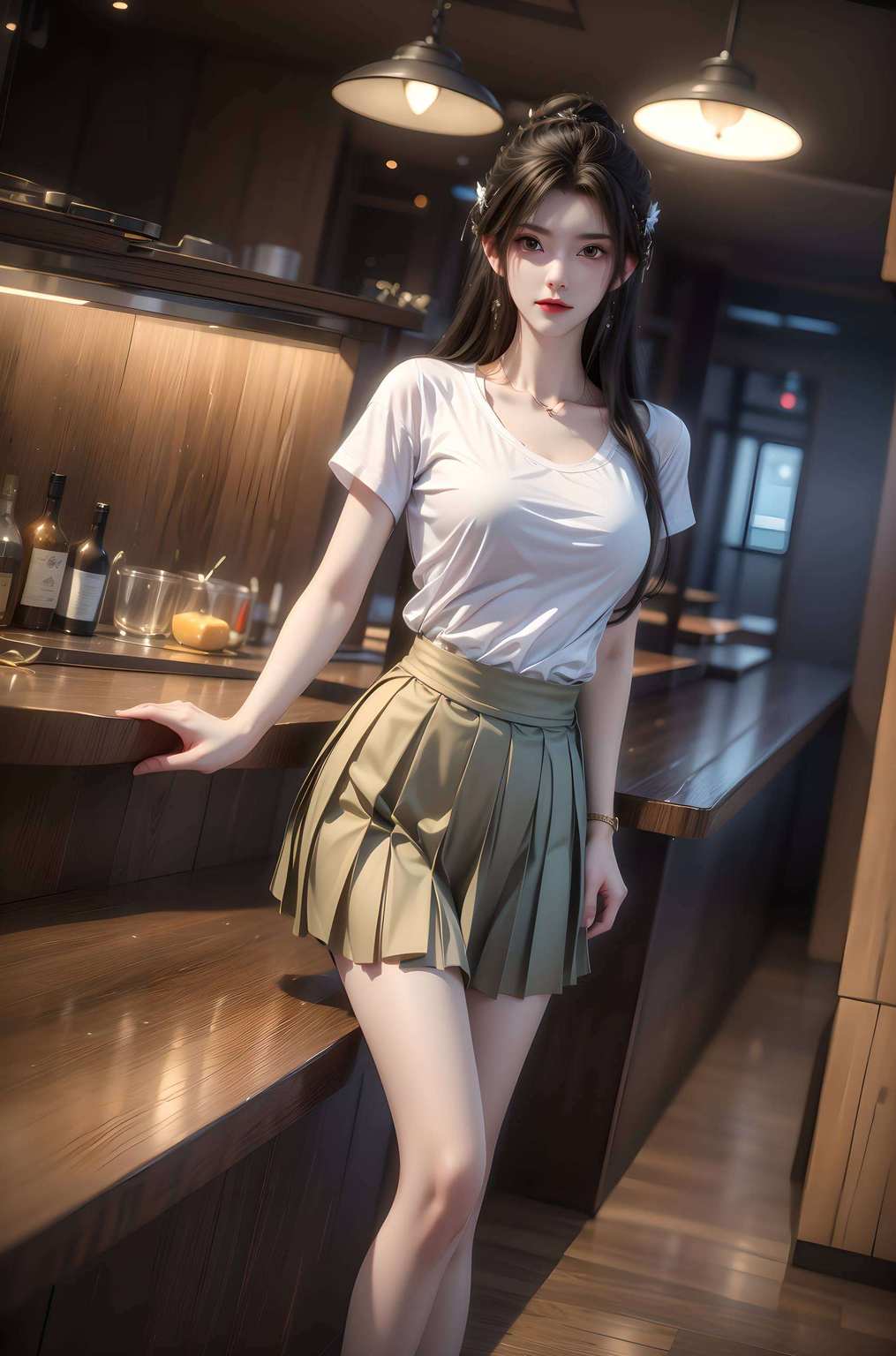 你那完美的曲线和清澈的眼神活泼又灵动