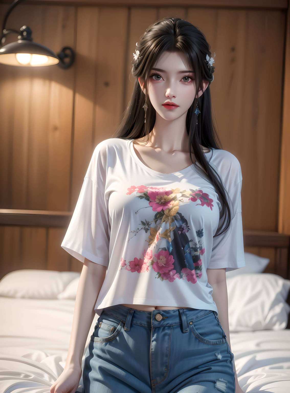 翩翩舞姿如仙子下凡为你的电脑桌面注入一抹国漫的玄幻色彩