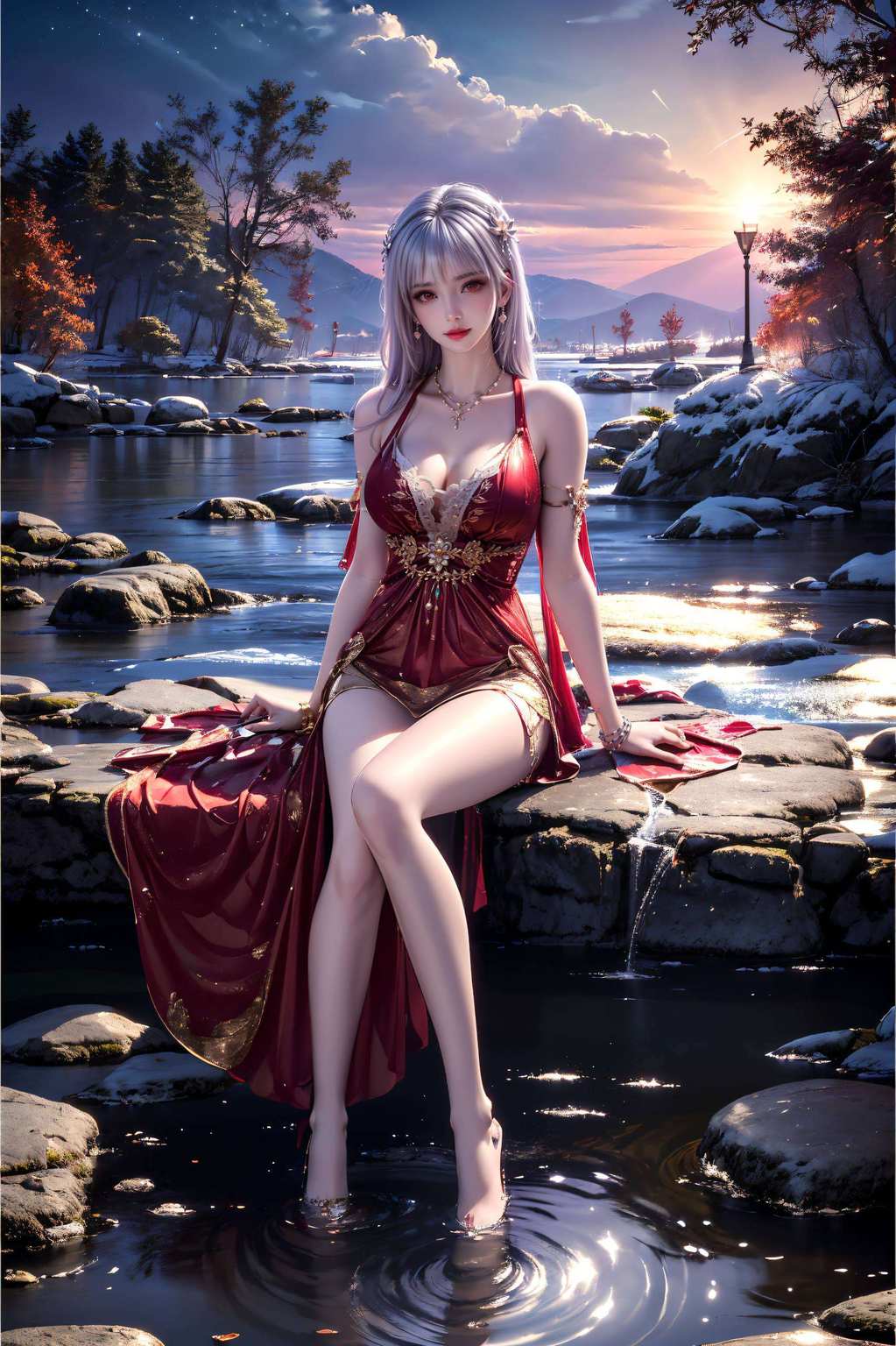 展现着无尽的玄幻风采至于动漫界的女神和美女们