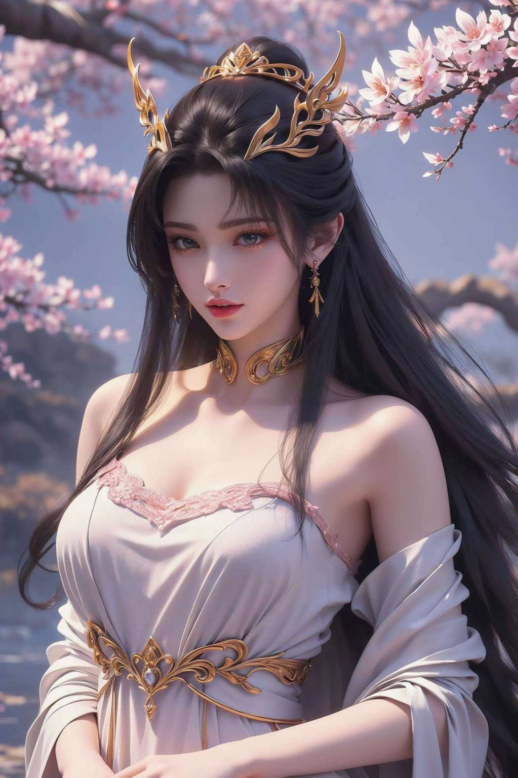 国漫美女的魅力她那狐狸尾巴轻轻一摆
