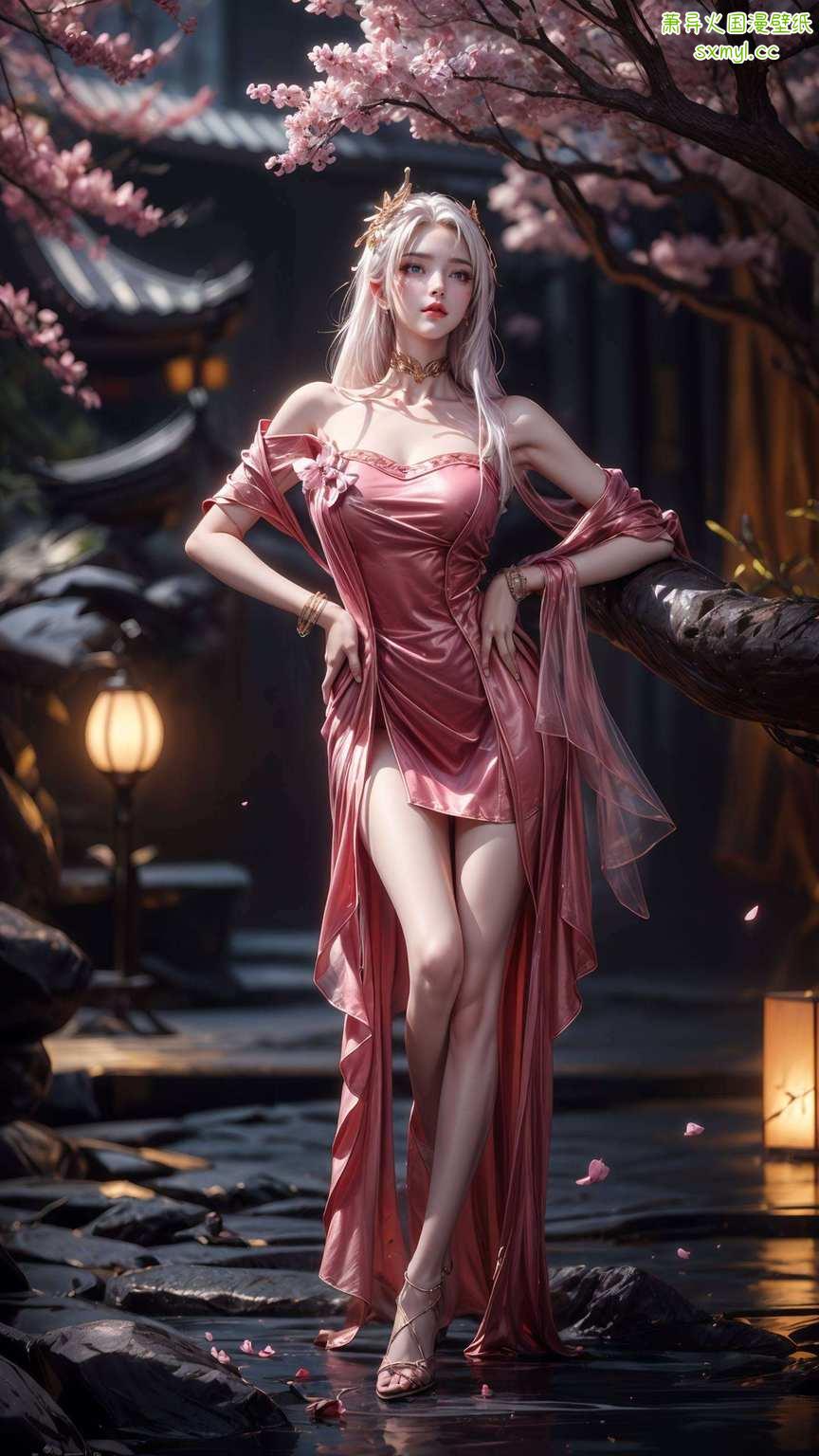 瞧瞧这国漫女神的倩影各位壁纸控们