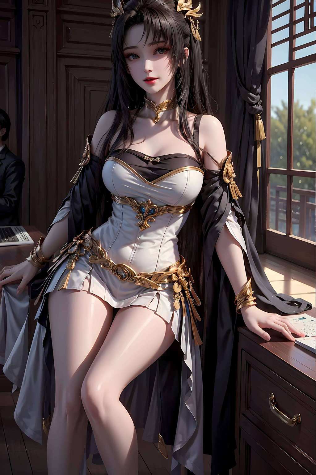 简直是我国动漫女神的代表！快来感受这独特的国漫美女魅力吧看那仙子孕期曲线