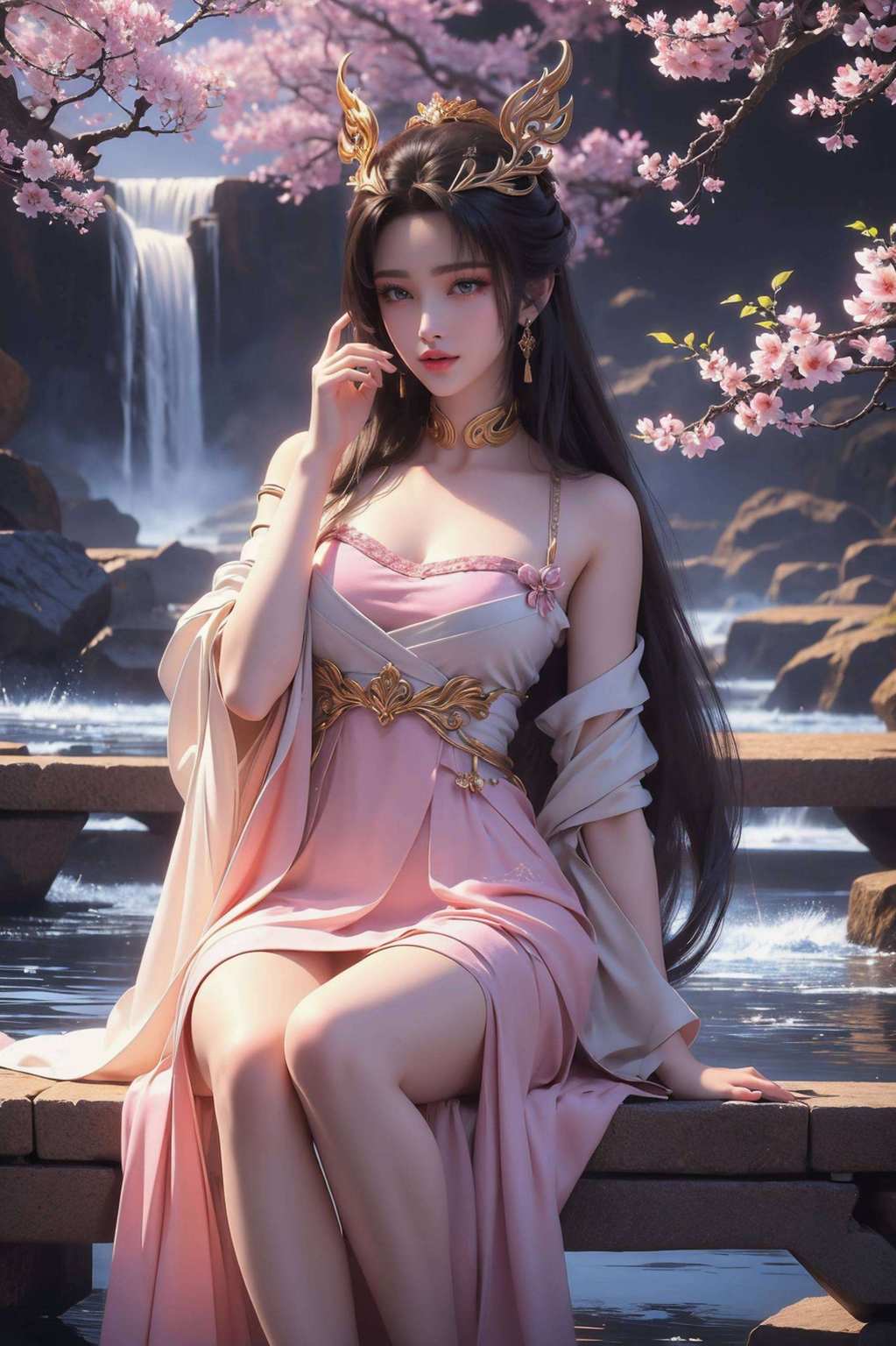 她是完美世界里的天狐仙子就在这小小的壁纸里展现得淋漓尽致