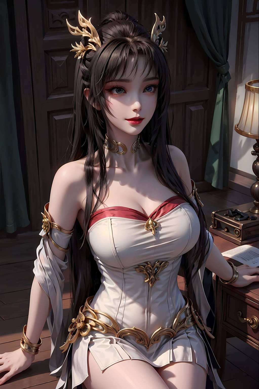 今天给大家带来一款绝美的“天狐仙子正脸壁纸高清”而你