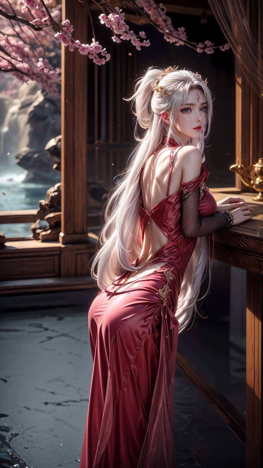 壁纸映魔女翩翩舞动