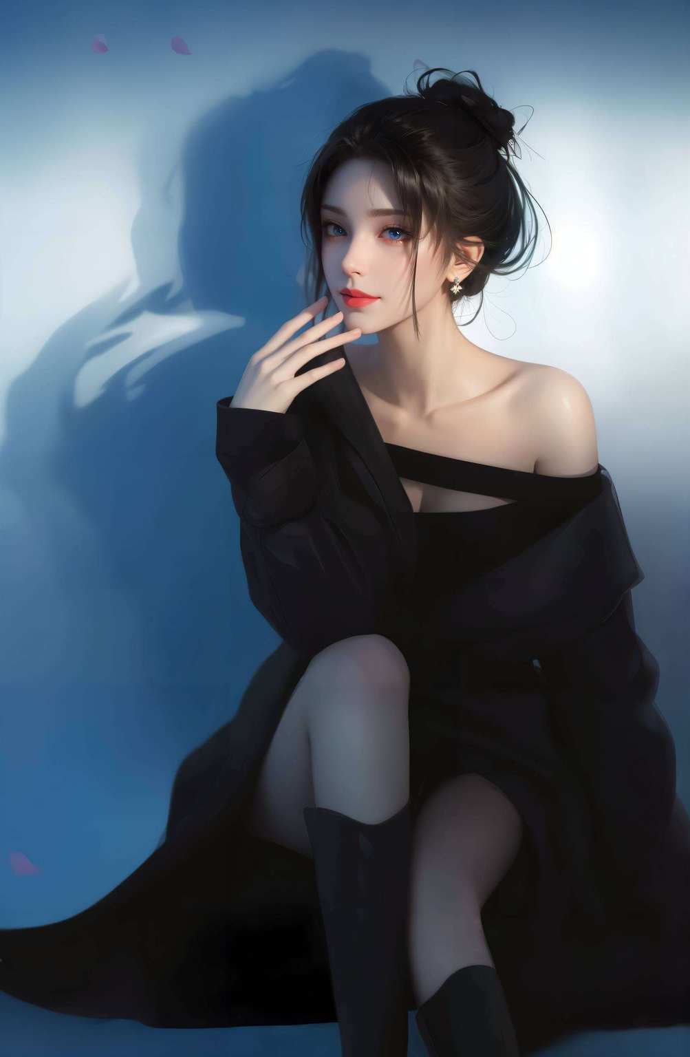 这位国漫女神成为国漫壁纸中的绝美焦点