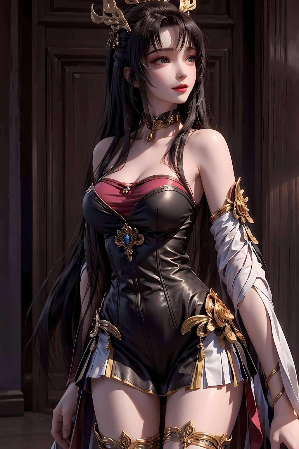 这样的国漫美女你不动心吗？快快收了这妖娆货