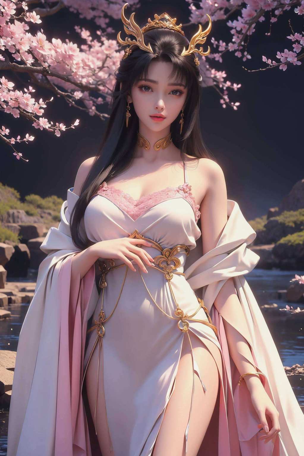 还带着一股子调皮劲儿国漫女神？动漫美女？在这儿都能找到！玄幻风满满