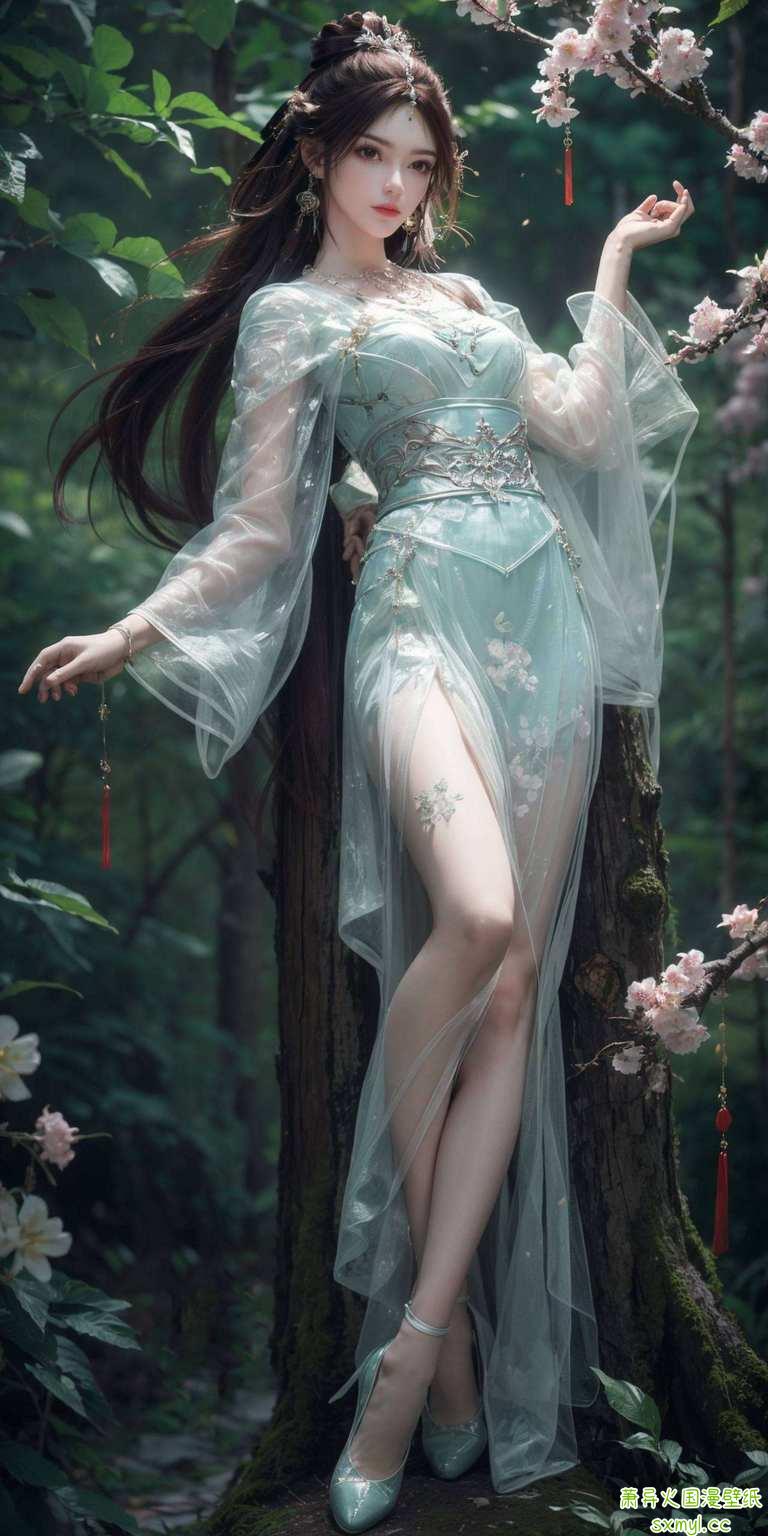 国漫美女的风采尽收眼底简直是玄幻世界的视觉盛宴