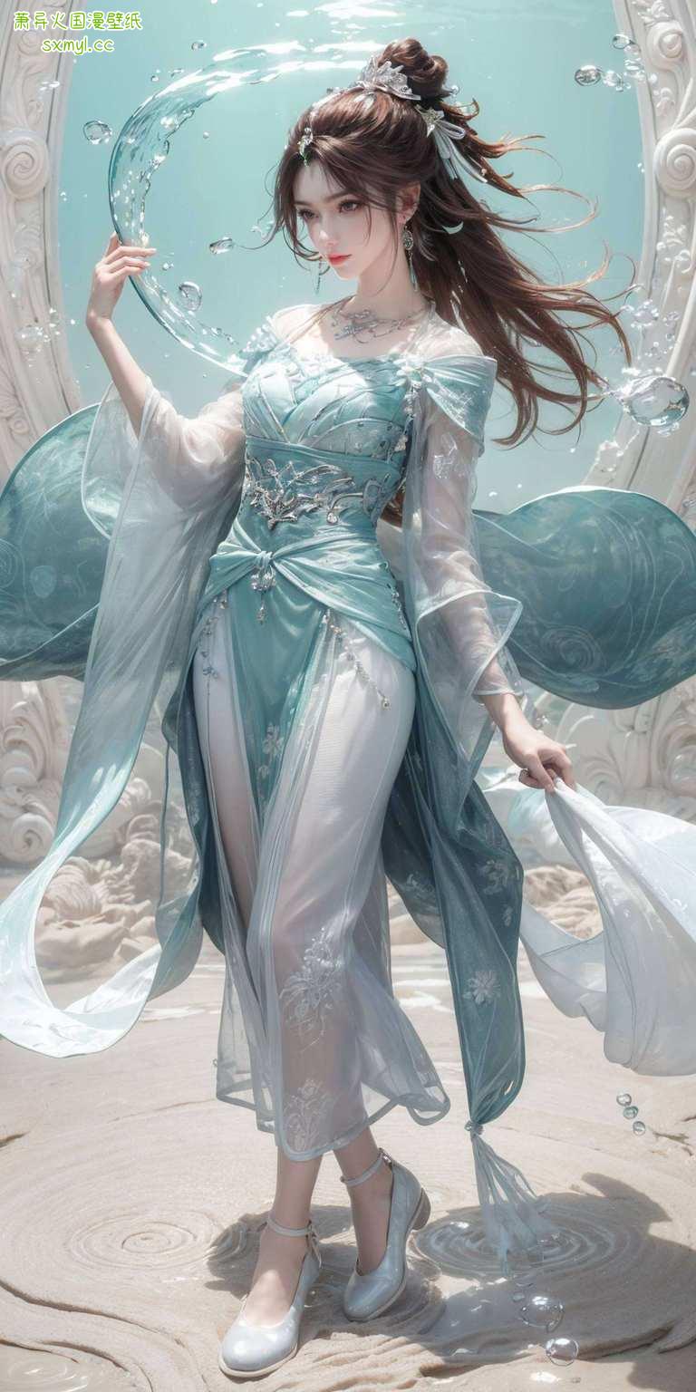 让你的安卓手机瞬间变身国漫女神的私人画廊完美世界的玄幻色彩