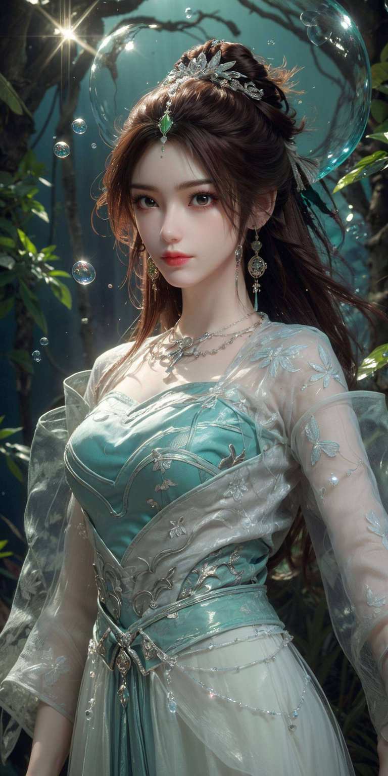叶倾仙那娇美的笑容、国漫美女的灵动身姿还是国漫女神的独特韵味