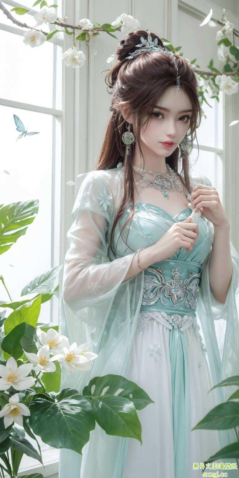叶倾仙国漫中的女神