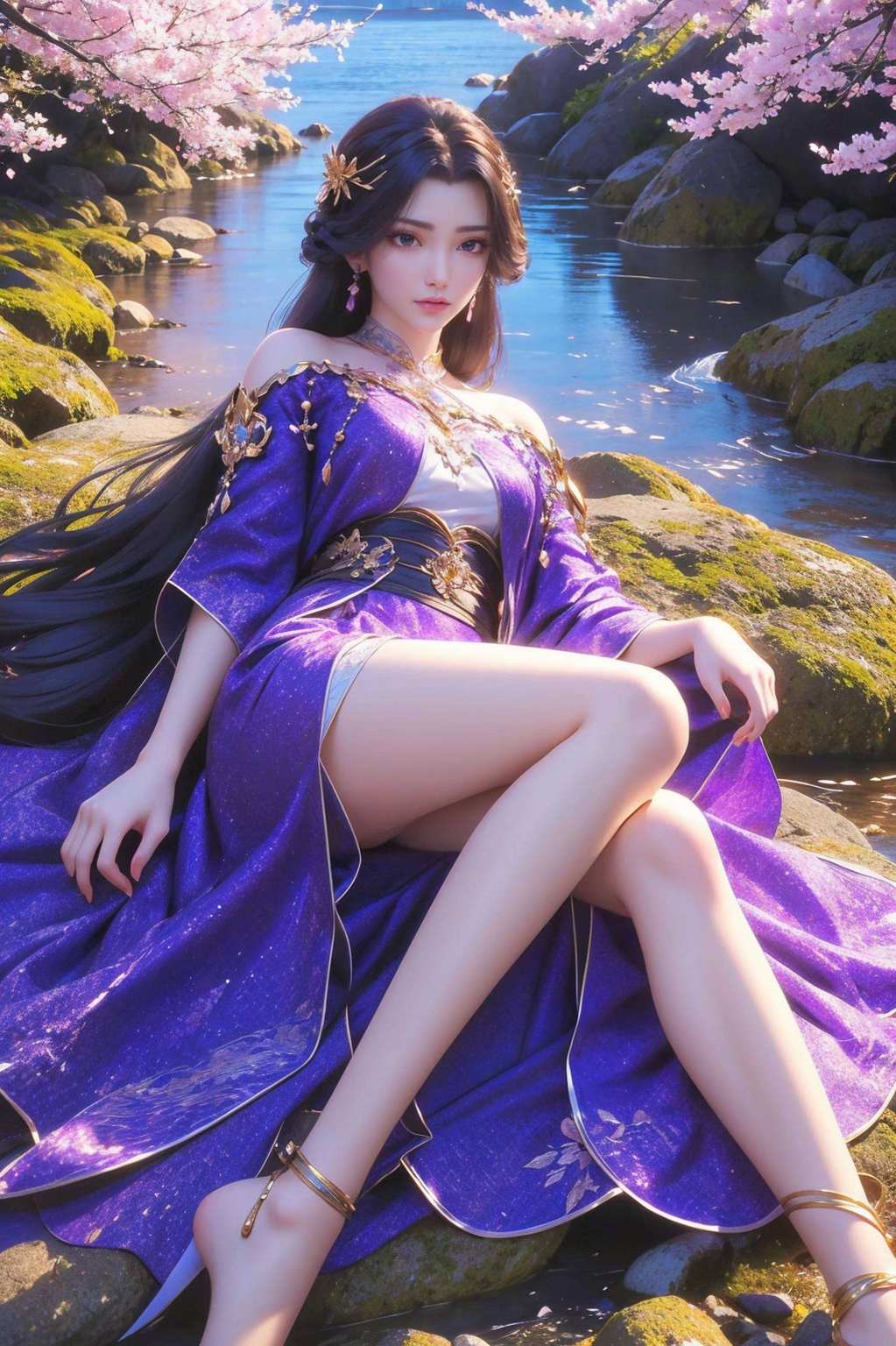 艳色夺目神韵生动
